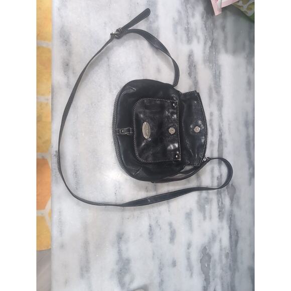 Nine West Women's Black Crossbody Satchel, Small Shoulder Bag, Everyday‎ Handbag - Picture 1 of 6